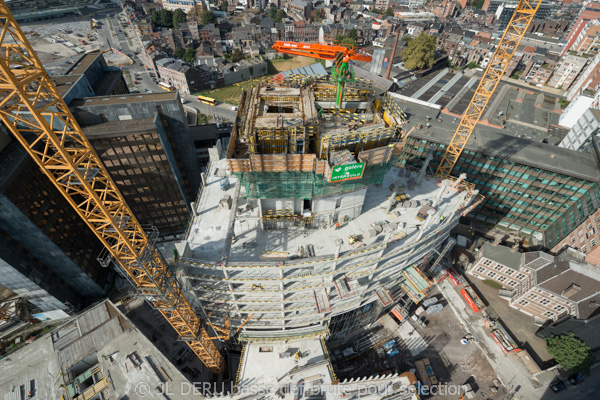 tour des finances à Liège